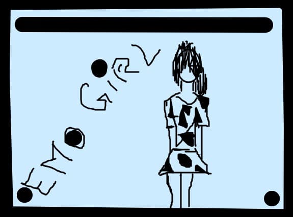 emo girl