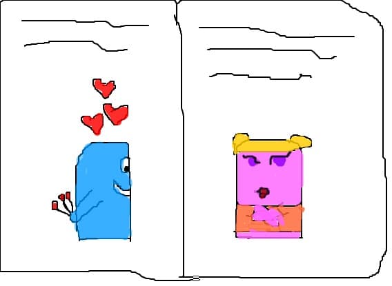 blue&amp;pink