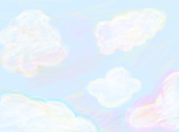 Cer colorat