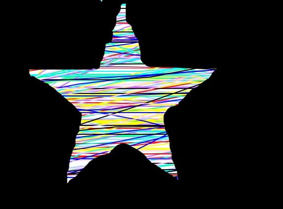 colorfull star