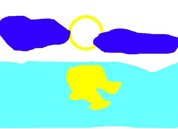 the moon