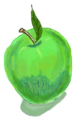 Desen continuat: Mar verde