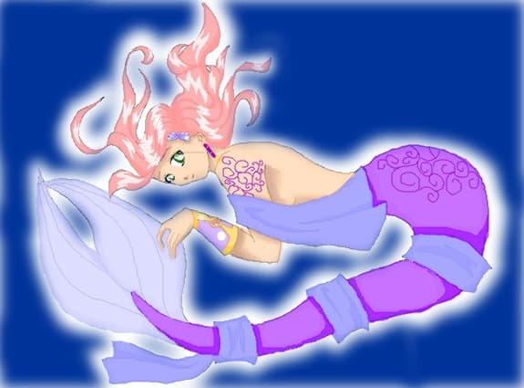 anime mermaid