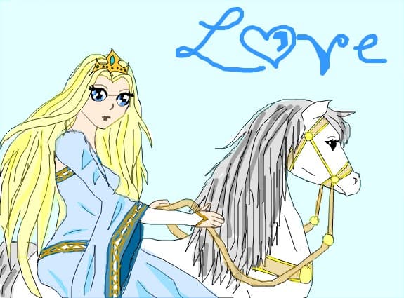 Riding horse