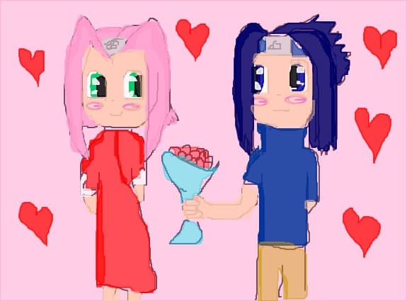 sasuke &amp; sakura love