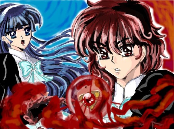 Hikaru &amp; Umi MagicKnights Rayearth
