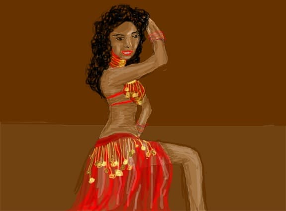 dansatoare araba