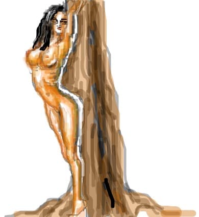 Nud cu copac