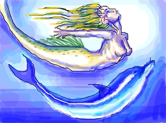 Sirena si delfinul