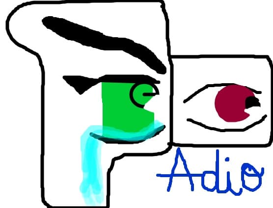 my eye cry