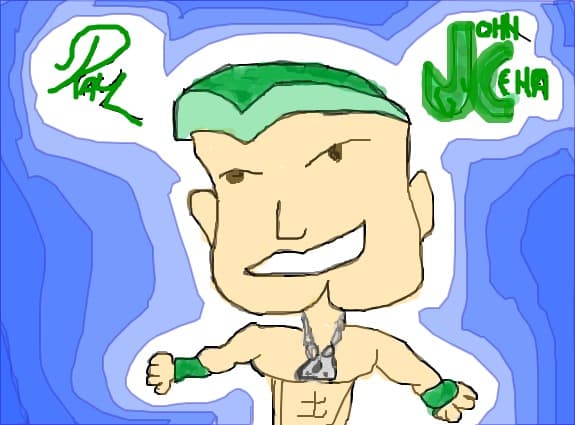 Desen 23232 modificat:John Cena...