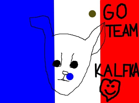 Go team,Kalfka!