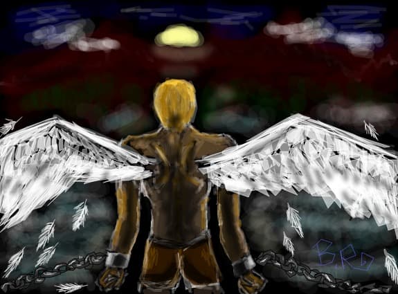chained angel