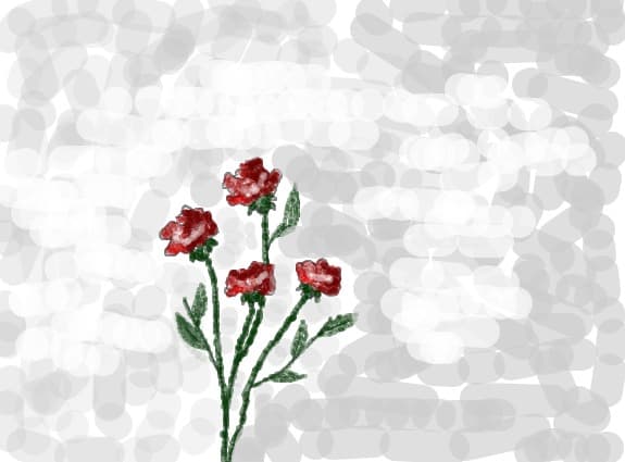Desen 39540 modificat:Trandafiri