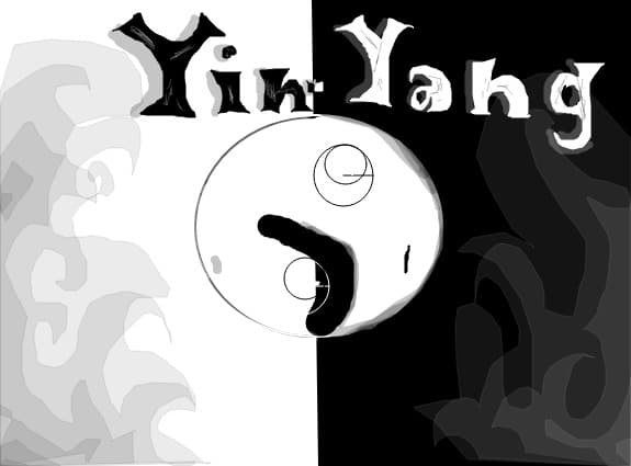 Desen 39680 modificat:Yin Yang