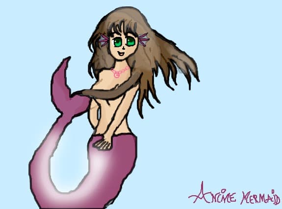 anime mermaid
