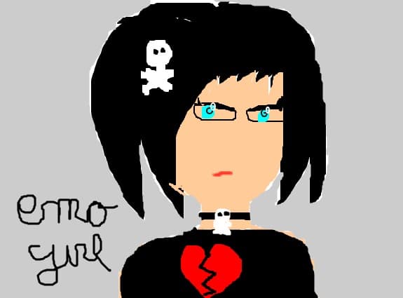 emo girl o.o