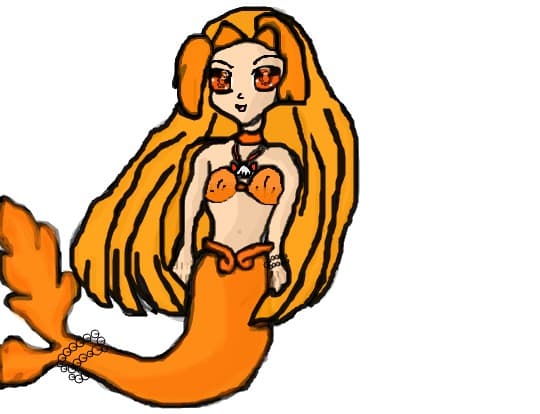 anime orange mermaid(seira)