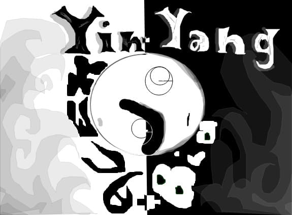 Desen 39693 modificat:Yin Yang
