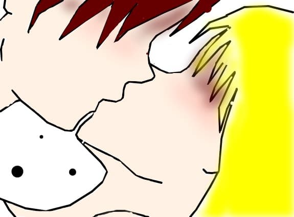 The last kiss...