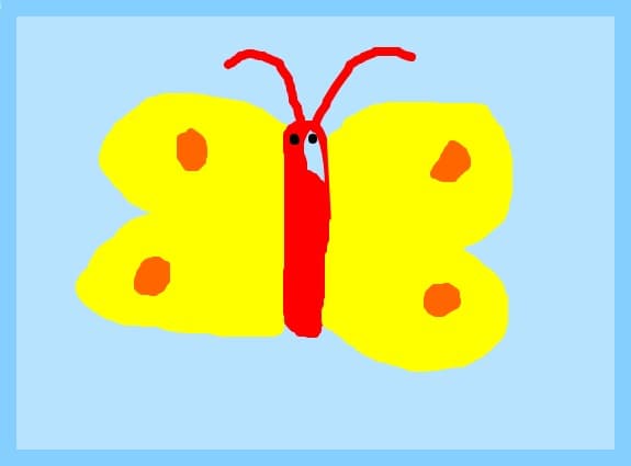 un fluture