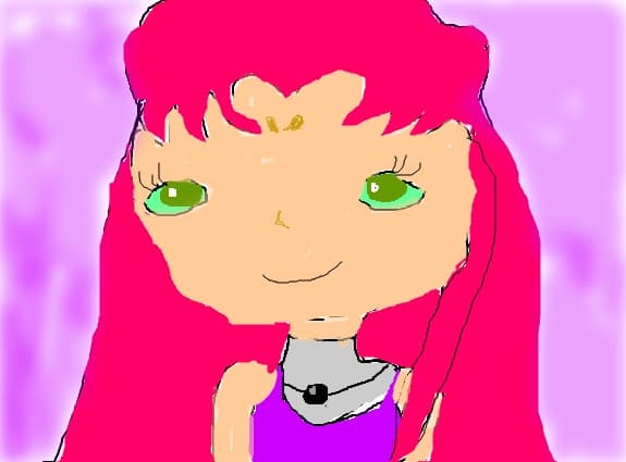 portretu lui starfire