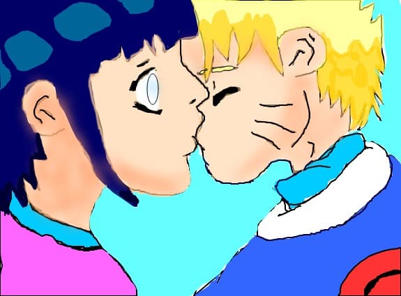 naru hina...love..kiss