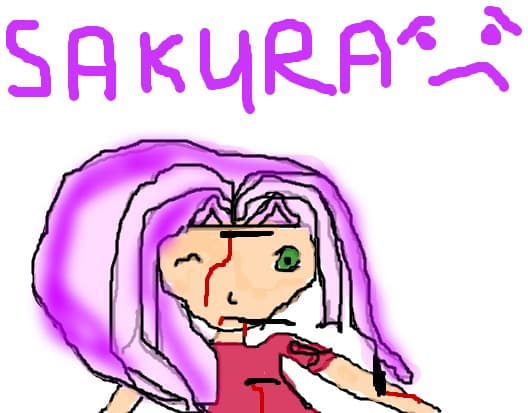 sakura plina de sange
