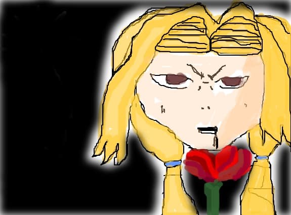 tsunade blonda trandafir