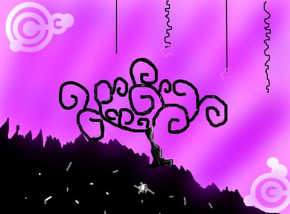 pink-black si alb