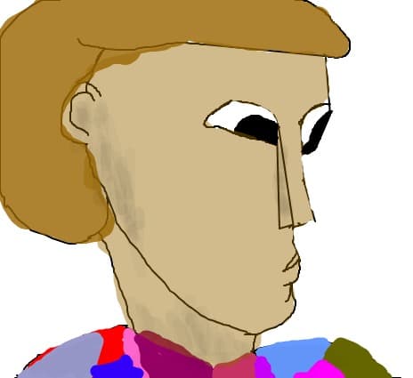desen artistic ciudat...