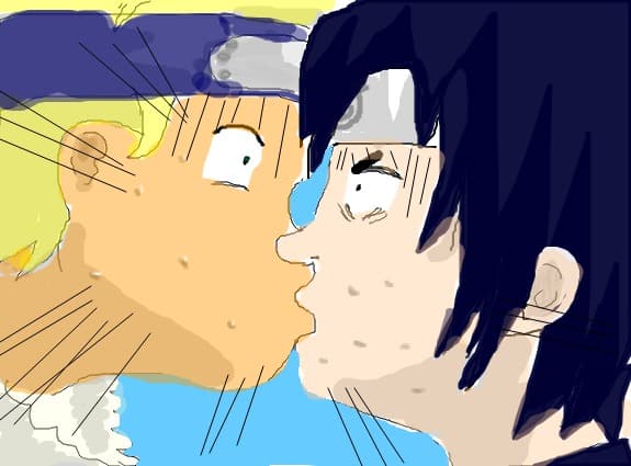 naruto kiss sasuke