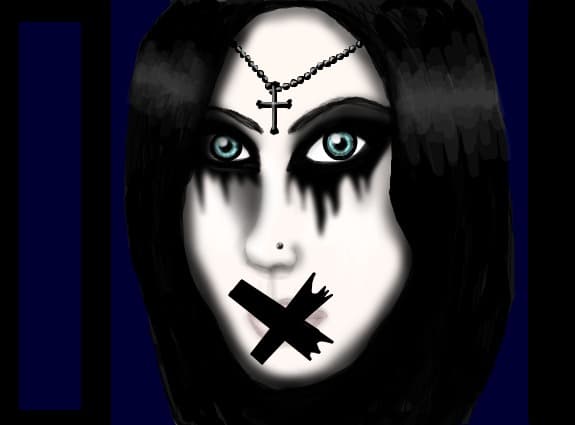gothic girl :>