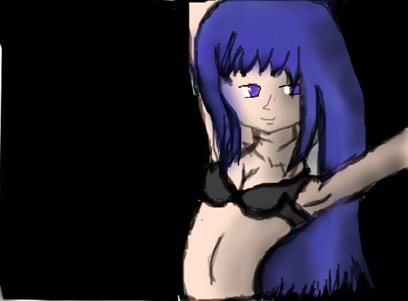 hinata in costum retusat