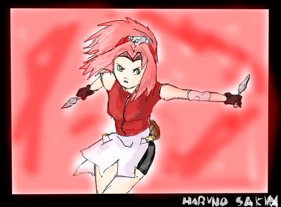 sakura shippuden(asta nu inseamna ca  e preferata mea)
