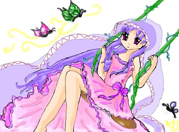 anime butterfly