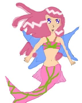 anime mermaid