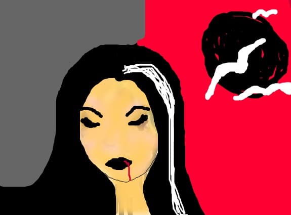 goth morticia