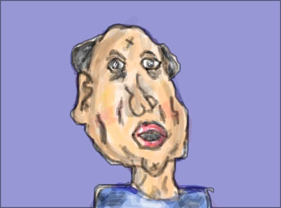 Desen 46199 continuat:caricatura