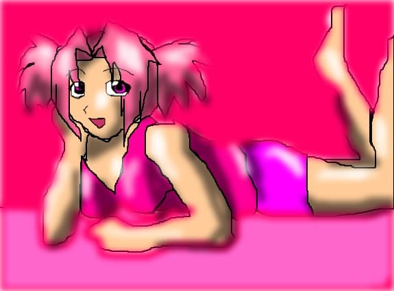 pink girl