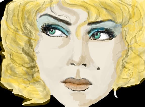 Desen 46573 modificat:Cool Girl