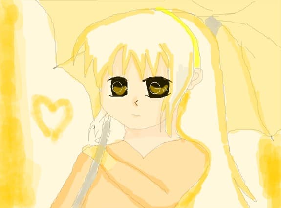 yellow anime girl ^O6 4 Yellow Angel t rog numai fi supy :O3