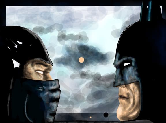 Sub Zero vs Batman....Worlds Collide