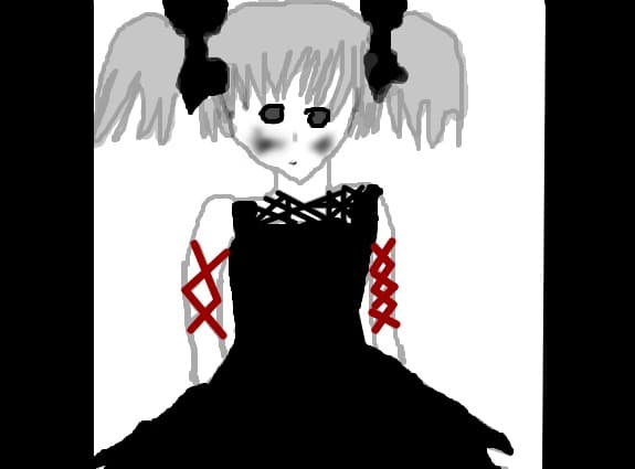 anime goth girl
