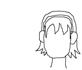 o fata care asculta muzik
