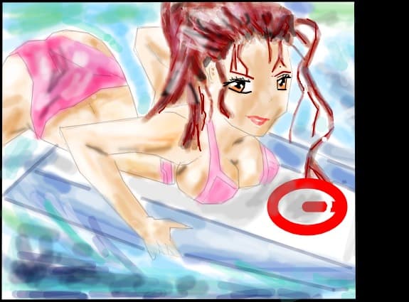 Sexy in the pool