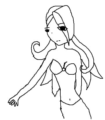 mermaid girl