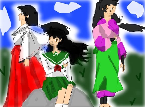 Kykyo, Kagome si Sango