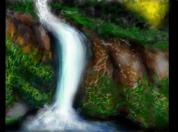 Une magnifique cascade