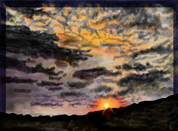 Every sunshine has it s sunset.....